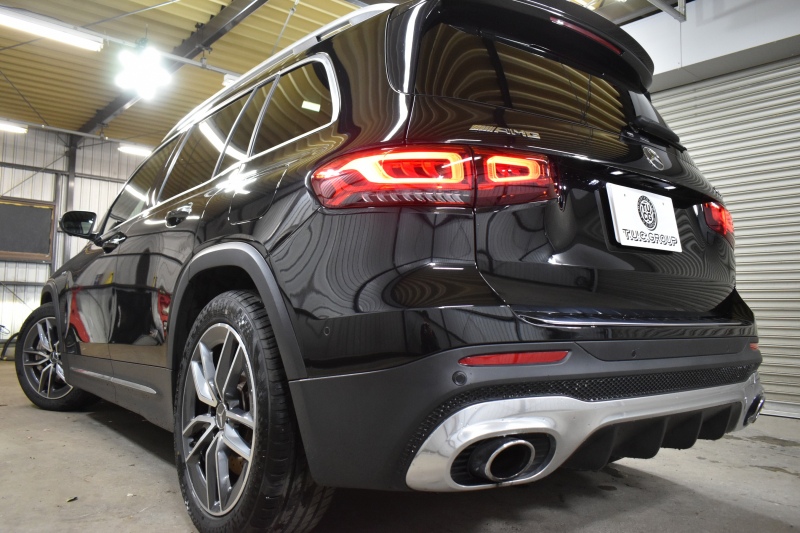 AMG GLB MercedesAMG GLB35 4ﾏﾁｯｸ AMGｱﾄﾞﾊﾞﾝｽﾄﾞ＆ﾊﾟﾌｫｰﾏﾝｽP ﾚｰﾀﾞｰｾｰﾌﾃｨP 8速 ﾊﾟﾉﾗﾏｻﾝﾙｰﾌ ﾋｰﾀｰ黒/赤革 対話式ﾅﾋﾞ ﾃﾞｨｽﾄﾛ BSM Lｷｰﾌﾟ AMGｴｱﾛ19AW ｷｰﾚｽGO PTS HUD  地ﾃﾞｼﾞﾅﾋﾞ 360ｶﾒﾗ 2年保証