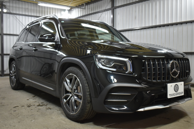 AMG GLB MercedesAMG GLB35 4ﾏﾁｯｸ AMGｱﾄﾞﾊﾞﾝｽﾄﾞ＆ﾊﾟﾌｫｰﾏﾝｽP ﾚｰﾀﾞｰｾｰﾌﾃｨP 8速 ﾊﾟﾉﾗﾏｻﾝﾙｰﾌ ﾋｰﾀｰ黒/赤革 対話式ﾅﾋﾞ ﾃﾞｨｽﾄﾛ BSM Lｷｰﾌﾟ AMGｴｱﾛ19AW ｷｰﾚｽGO PTS HUD  地ﾃﾞｼﾞﾅﾋﾞ 360ｶﾒﾗ 2年保証