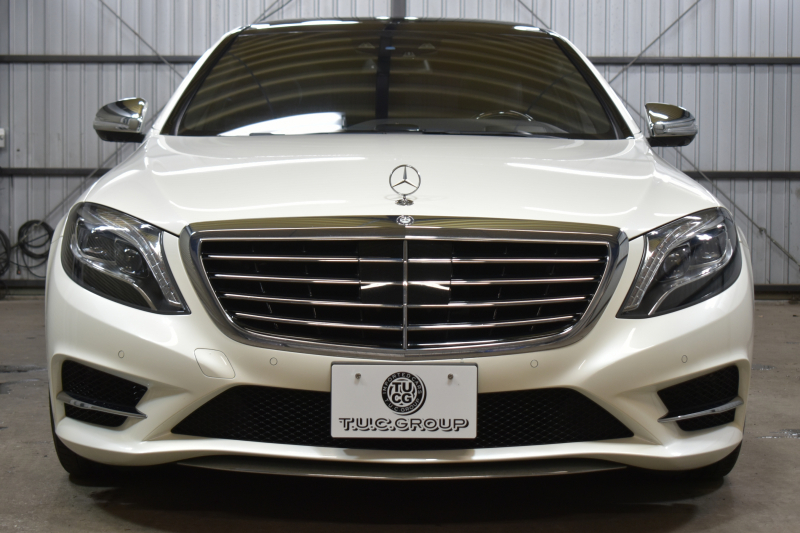 メルセデスベンツ Sクラス S400h ｴｸｽｸﾙｰｼﾌﾞ AMGﾗｲﾝ ﾗｸﾞｼﾞｭｱﾘｰP ﾚｰﾀﾞｰｾｰﾌﾃｨP 左ﾊﾝﾄﾞﾙ 中期型 V6ｴﾝｼﾞﾝ/306馬力 ﾊﾟﾉﾗﾏｻﾝﾙｰﾌ ﾋｰﾀｰ&ﾍﾞﾝﾁﾚｰﾀｰ黒革 ﾌﾞﾙﾒｽﾀｰ HUD AMGｴｱﾛ19AW ﾃﾞｨｽﾄﾛ ﾌﾞﾗｲﾝﾄﾞS ﾚｰﾝｷｰﾌﾟ HDDﾅﾋﾞTV 360ｶﾒﾗ ﾌｯﾄﾄﾗﾝｸ 2年保証