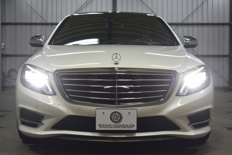 メルセデスベンツ Sクラス S400h ｴｸｽｸﾙｰｼﾌﾞ AMGﾗｲﾝ ﾗｸﾞｼﾞｭｱﾘｰP ﾚｰﾀﾞｰｾｰﾌﾃｨP 左ﾊﾝﾄﾞﾙ 中期型 V6ｴﾝｼﾞﾝ/306馬力 ﾊﾟﾉﾗﾏｻﾝﾙｰﾌ ﾋｰﾀｰ&ﾍﾞﾝﾁﾚｰﾀｰ黒革 ﾌﾞﾙﾒｽﾀｰ HUD AMGｴｱﾛ19AW ﾃﾞｨｽﾄﾛ ﾌﾞﾗｲﾝﾄﾞS ﾚｰﾝｷｰﾌﾟ HDDﾅﾋﾞTV 360ｶﾒﾗ ﾌｯﾄﾄﾗﾝｸ 2年保証