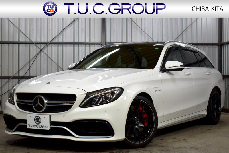 AMG Cクラス C63Sﾜｺﾞﾝ ﾚｰﾀﾞｰｾｰﾌﾃｨP V8ﾂｲﾝﾀｰﾎﾞ/510馬力 右ﾊﾝﾄﾞﾙ ﾊﾟﾉﾗﾏｻﾝﾙｰﾌ 専用19AW AMGﾊﾟﾌｫｰﾏﾝｽ/赤黒革ｼｰﾄ/ｽﾃｱﾘﾝｸﾞ/ｴｸﾞｿﾞｰｽﾄ ﾌﾞﾙﾒｽﾀｰ HUD ｴｱﾊﾞﾗﾝｽP ﾃﾞｨｽﾄﾛﾆｯｸ ﾌﾞﾗｲﾝﾄﾞS ﾚｰﾝｷｰﾌﾟ ﾅﾋﾞTV Bｶﾒﾗ ﾌｯﾄｹﾞｰﾄ ｷｰGO 2年保証