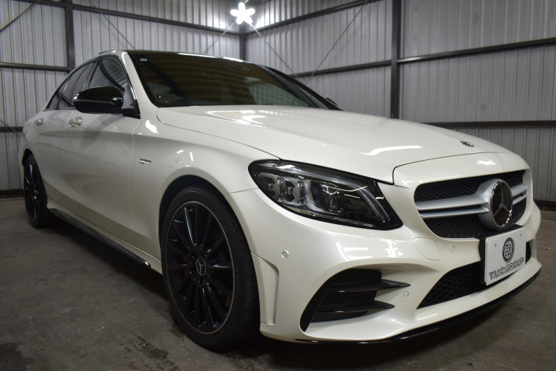AMG Cクラス C43 4ﾏﾁｯｸ  ﾚｰﾀﾞｰｾｰﾌﾃｨP 後期型 3.0ﾘｯﾀｰV6ﾂｲﾝﾀｰﾎﾞ ﾊﾟﾉﾗﾏｻﾝﾙｰﾌ 革 ﾌﾞﾙﾒｽﾀｰｻｳﾝﾄﾞ 液晶ﾒｰﾀｰ HUD ｴｱﾊﾞﾗﾝｽP ﾌｯﾄﾄﾗﾝｸ ｴｱﾛ19AW LEDﾍｯﾄﾞﾗｲﾄ ﾃﾞｨｽﾄﾛ ﾌﾞﾗｲﾝﾄﾞS ﾚｰﾝｷｰﾌﾟ ﾅﾋﾞTV Bｶﾒﾗ 2年保証