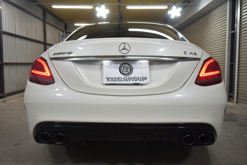 AMG Cクラス C43 4ﾏﾁｯｸ  ﾚｰﾀﾞｰｾｰﾌﾃｨP 後期型 3.0ﾘｯﾀｰV6ﾂｲﾝﾀｰﾎﾞ ﾊﾟﾉﾗﾏｻﾝﾙｰﾌ 革 ﾌﾞﾙﾒｽﾀｰｻｳﾝﾄﾞ 液晶ﾒｰﾀｰ HUD ｴｱﾊﾞﾗﾝｽP ﾌｯﾄﾄﾗﾝｸ ｴｱﾛ19AW LEDﾍｯﾄﾞﾗｲﾄ ﾃﾞｨｽﾄﾛ ﾌﾞﾗｲﾝﾄﾞS ﾚｰﾝｷｰﾌﾟ ﾅﾋﾞTV Bｶﾒﾗ 2年保証
