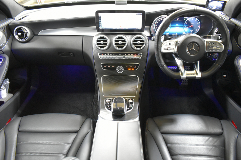 AMG Cクラス C43 4ﾏﾁｯｸ  ﾚｰﾀﾞｰｾｰﾌﾃｨP 後期型 3.0ﾘｯﾀｰV6ﾂｲﾝﾀｰﾎﾞ ﾊﾟﾉﾗﾏｻﾝﾙｰﾌ 革 ﾌﾞﾙﾒｽﾀｰｻｳﾝﾄﾞ 液晶ﾒｰﾀｰ HUD ｴｱﾊﾞﾗﾝｽP ﾌｯﾄﾄﾗﾝｸ ｴｱﾛ19AW LEDﾍｯﾄﾞﾗｲﾄ ﾃﾞｨｽﾄﾛ ﾌﾞﾗｲﾝﾄﾞS ﾚｰﾝｷｰﾌﾟ ﾅﾋﾞTV Bｶﾒﾗ 2年保証