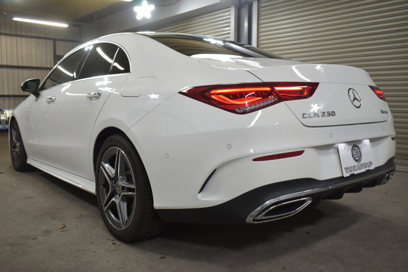 メルセデスベンツ CLAクラス CLA250 4M AMGﾗｲﾝ AMGﾚｻﾞｰｴｸｽｸﾙｰｼﾌﾞP ｱﾄﾞﾊﾞﾝｽﾄﾞP ﾅﾋﾞｹﾞｰｼｮﾝP ﾚｰﾀﾞｰｾｰﾌﾃｨP ﾊﾟﾉﾗﾏｻﾝﾙｰﾌ 黒灰革 AMGｴｱﾛ18AW MBUXﾅﾋﾞTV ﾍｯﾄﾞｱｯﾌﾟD 360ｶﾒﾗ ﾃﾞｨｽﾄﾛﾆｯｸ ﾌﾞﾗｲﾝﾄﾞｽﾎﾟｯﾄ ﾚｰﾝｷｰﾌﾟ ﾌｯﾄﾄﾗﾝｸ ｷｰﾚｽGO 2年保証