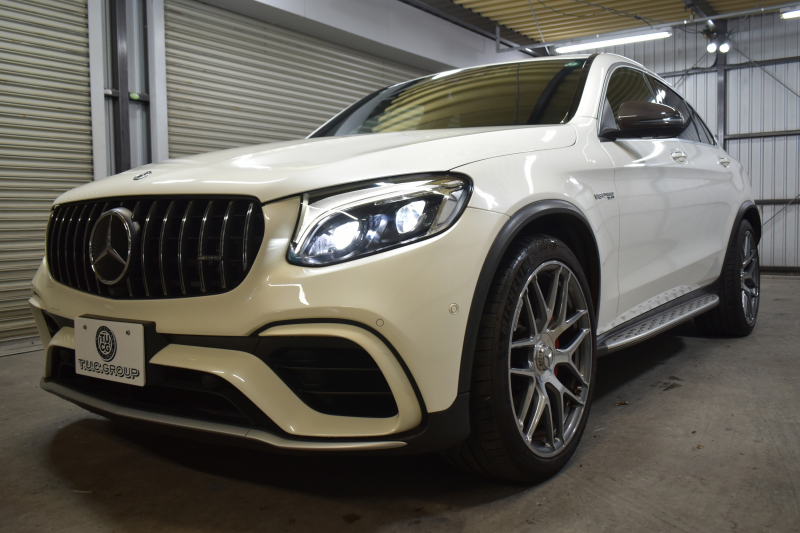 AMG GLCクーペ GLC63 S 4MATIC+ ｸｰﾍﾟ AMGｶｰﾎﾞﾝｴｸｽﾃﾘｱP ﾚｻﾞｰｴｸｽｸﾙｰｼﾌﾞP ﾚｰﾀﾞｰｾｰﾌﾃｨP 4.0ﾘｯﾀｰV8ﾂｲﾝﾀｰﾎﾞ510PS ｻﾝﾙｰﾌ ｴｱﾛ21AW 革 ﾌﾞﾙﾒｽﾀｰS HUD ﾌｯﾄｹﾞｰﾄ ﾃﾞｨｽﾄﾛ ﾌﾞﾗｲﾝﾄﾞS ﾅﾋﾞTV 360ｶﾒﾗ 2年保証