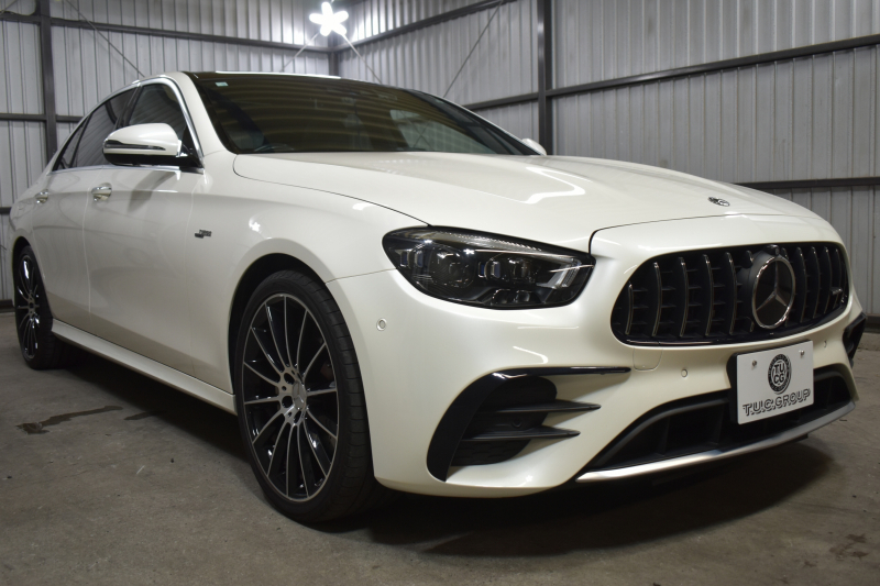 AMG Eクラス E53 4ﾏﾁｯｸ+ ｴｸｽｸﾙｰｼﾌﾞP ﾚｰﾀﾞｰｾｰﾌﾃｨP 1ｵｰﾅｰ  後期型 ﾊﾟﾉﾗﾏｻﾝﾙｰﾌ ﾋｰﾀｰｸｰﾗｰ黒革 ﾃﾞｨｽﾄﾛﾆｯｸ ﾌﾞﾗｲﾝﾄﾞｽﾎﾟｯﾄ ﾚｰﾝﾁｪﾝｼﾞ  MBUXﾅﾋﾞAMGｴｱﾛ20AW ﾌﾞﾙﾒｽﾀｰ ﾍｯﾄﾞｱｯﾌﾟD 電動ﾄﾗﾝｸ ｷｰﾚｽGO 360ｶﾒﾗ 2年保証