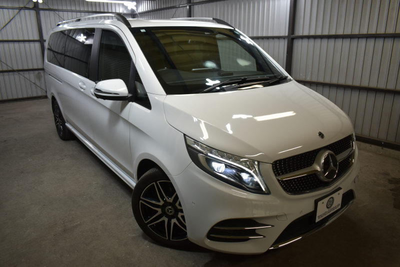 メルセデスベンツ Vクラス V220d ｱﾊﾞﾝｷﾞｬﾙﾄﾞｴｸｽﾄﾗﾛﾝｸﾞ AMGﾗｲﾝ ﾚｰﾀﾞｰP 2.2L直4ﾀｰﾎﾞ ﾋｰﾀｰ黒革 ﾌﾞﾙﾒｽﾀｰS ﾃﾞｨｽﾄﾛ ﾌﾞﾗｲﾝﾄﾞｽﾎﾟｯﾄ Lｷｰﾌﾟ AMGｴｱﾛ19AW 両側電動ｽﾗｲﾄﾞﾄﾞｱ 電動Rｹﾞｰﾄ 地ﾃﾞｼﾞﾅﾋﾞ360ｶﾒﾗ 2年保証