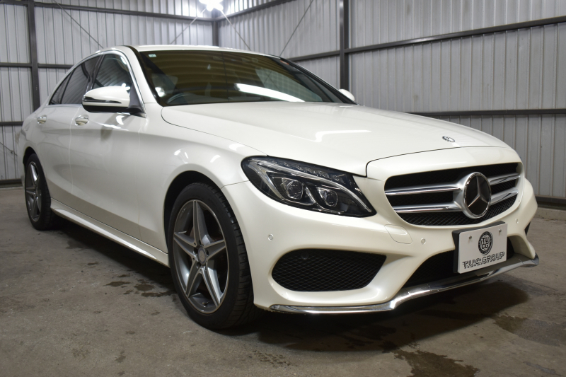 メルセデスベンツ Cクラス C200AVG AMGﾗｲﾝ ﾚｻﾞｰｴｸｽｸﾙｰｼﾌﾞ ﾚｰﾀﾞｰｾｰﾌﾃｨP 2年保証 高出力Eg ﾋｰﾀｰ黒本革  ﾃﾞｨｽﾄﾛﾆｯｸ ﾌﾞﾗｲﾝﾄﾞS ｷ-ﾚｽGo AMGｴｱﾛ18AW 電動Fﾄﾗﾝｸ ﾍｯﾄﾞUPﾃﾞｨｽﾌﾟﾚｲ 地ﾃﾞｼﾞBｶﾒ