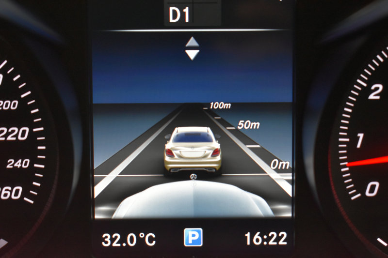 メルセデスベンツ Cクラス C200AVG AMGﾗｲﾝ ﾚｻﾞｰｴｸｽｸﾙｰｼﾌﾞ ﾚｰﾀﾞｰｾｰﾌﾃｨP 2年保証 高出力Eg ﾋｰﾀｰ黒本革  ﾃﾞｨｽﾄﾛﾆｯｸ ﾌﾞﾗｲﾝﾄﾞS ｷ-ﾚｽGo AMGｴｱﾛ18AW 電動Fﾄﾗﾝｸ ﾍｯﾄﾞUPﾃﾞｨｽﾌﾟﾚｲ 地ﾃﾞｼﾞBｶﾒ