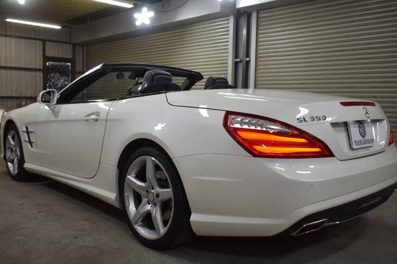 メルセデスベンツ SLクラス SL350 ﾚｰﾀﾞｰｾｰﾌﾃｨP ﾏｼﾞｯｸｽｶｲﾙｰﾌ ｴｱｽｶｰﾌ ﾋｰﾀｰ/ﾍﾞﾝﾁﾚｰﾀｰ黒革 ﾃﾞｨｽﾄﾛ ﾌﾞﾗｲﾝﾄﾞｽﾎﾟｯﾄ Lｷｰﾌﾟ AMGｴｱﾛ19AW ｷｰﾚｽGO PTS ﾌｯﾄﾄﾗﾝｸ 地ﾃﾞｼﾞﾅﾋﾞBｶﾒﾗ 2年保証