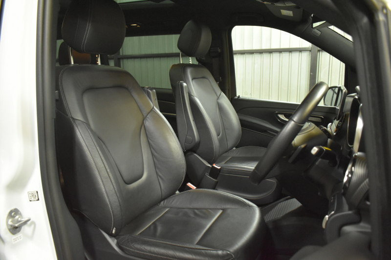 メルセデスベンツ Vクラス V220d ｱﾊﾞﾝｷﾞｬﾙﾄﾞﾛﾝｸﾞ AMGﾗｲﾝ ﾚｰﾀﾞｰP  ﾊﾟﾉﾗﾏｻﾝﾙｰﾌ  ﾌﾞﾙﾒｽﾀｰS ﾋｰﾀｰ黒革 ﾃﾞｨｽﾄﾛ BSM Lｷｰﾌﾟ AMGｴｱﾛ19AW 両側電動ｽﾗｲﾄﾞ 電動Rｹﾞｰﾄ 地ﾃﾞｼﾞ360ｶﾒﾗ 2年保証