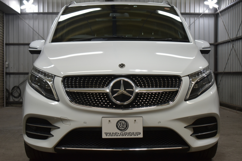 メルセデスベンツ Vクラス V220d ｱﾊﾞﾝｷﾞｬﾙﾄﾞﾛﾝｸﾞ AMGﾗｲﾝ ﾚｰﾀﾞｰP  ﾊﾟﾉﾗﾏｻﾝﾙｰﾌ  ﾌﾞﾙﾒｽﾀｰS ﾋｰﾀｰ黒革 ﾃﾞｨｽﾄﾛ BSM Lｷｰﾌﾟ AMGｴｱﾛ19AW 両側電動ｽﾗｲﾄﾞ 電動Rｹﾞｰﾄ 地ﾃﾞｼﾞ360ｶﾒﾗ 2年保証