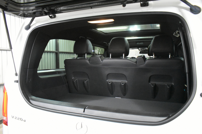 メルセデスベンツ Vクラス V220d ｱﾊﾞﾝｷﾞｬﾙﾄﾞﾛﾝｸﾞ AMGﾗｲﾝ ﾚｰﾀﾞｰP  ﾊﾟﾉﾗﾏｻﾝﾙｰﾌ  ﾌﾞﾙﾒｽﾀｰS ﾋｰﾀｰ黒革 ﾃﾞｨｽﾄﾛ BSM Lｷｰﾌﾟ AMGｴｱﾛ19AW 両側電動ｽﾗｲﾄﾞ 電動Rｹﾞｰﾄ 地ﾃﾞｼﾞ360ｶﾒﾗ 2年保証