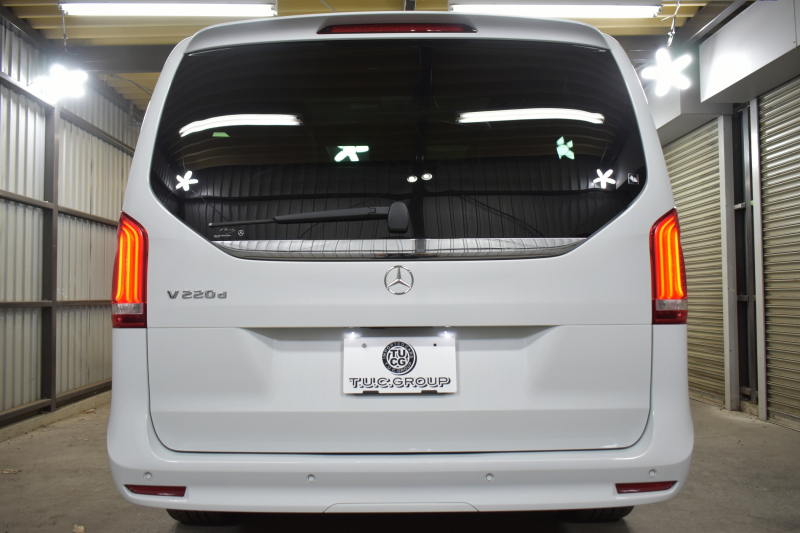 メルセデスベンツ Vクラス V220d ｱﾊﾞﾝｷﾞｬﾙﾄﾞﾛﾝｸﾞ AMGﾗｲﾝ ﾚｰﾀﾞｰP  ﾊﾟﾉﾗﾏｻﾝﾙｰﾌ  ﾌﾞﾙﾒｽﾀｰS ﾋｰﾀｰ黒革 ﾃﾞｨｽﾄﾛ BSM Lｷｰﾌﾟ AMGｴｱﾛ19AW 両側電動ｽﾗｲﾄﾞ 電動Rｹﾞｰﾄ 地ﾃﾞｼﾞ360ｶﾒﾗ 2年保証