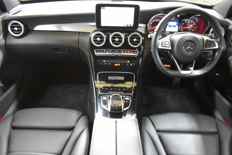 メルセデスベンツ Cクラス C180 ﾛｰﾚｳｽｴﾃﾞｨｼｮﾝ ﾚｰﾀﾞｰｾｰﾌﾃｨP 特別仕様車 前期最終型 MEｺﾈｸﾄ ｺﾗﾑ9速 ﾋｰﾀｰ黒革 ﾃﾞｨｽﾄﾛ BSM Lｷｰﾌﾟ AMGｴｱﾛ18AW ｷｰﾚｽGO PTS LEDﾍｯﾄﾞﾗｲﾄ 地ﾃﾞｼﾞﾅﾋﾞ Bｶﾒﾗ 2年保証