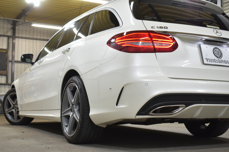 メルセデスベンツ Cクラス C180 ﾜｺﾞﾝ ﾛｰﾚｳｽｴﾃﾞｨｼｮﾝ ﾚｰﾀﾞｰｾｰﾌﾃｨP 特別仕様車 1ｵｰﾅｰ MEｺﾈｸﾄ ﾊﾟﾉﾗﾏｻﾝﾙｰﾌ ﾋｰﾀｰ黒革 ﾃﾞｨｽﾄﾛ BSM Lｷｰﾌﾟ AMGｴｱﾛ18AW ｷｰﾚｽGO PTS 電動ﾘｱｹﾞｰﾄ LEDﾍｯﾄﾞﾗｲﾄ 地ﾃﾞｼﾞﾅﾋﾞ Bｶﾒﾗ 2年保証