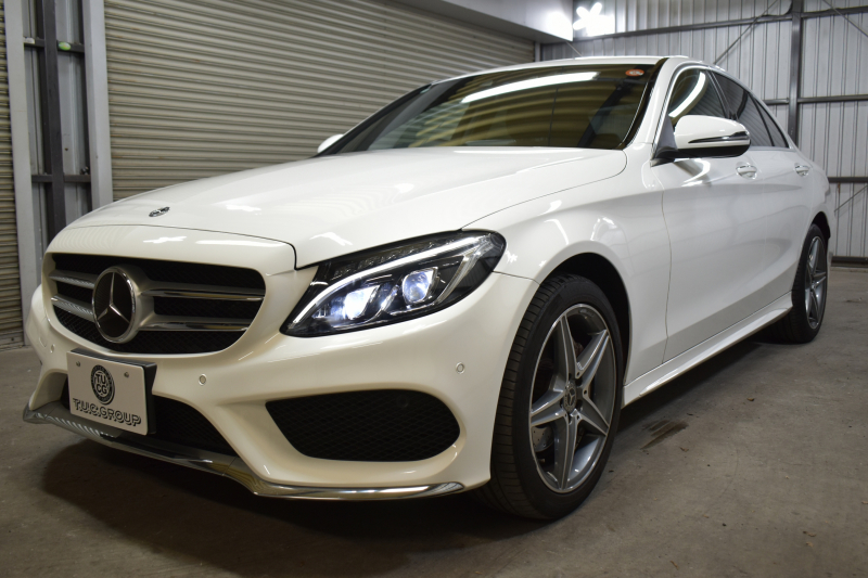 メルセデスベンツ Cクラス C220d ﾛｰﾚｳｽｴﾃﾞｨｼｮﾝ ﾚｰﾀﾞｰｾｰﾌﾃｨP 特別仕様車 MEｺﾈｸﾄ ﾋｰﾀｰ黒革 ﾃﾞｨｽﾄﾛ BSM Lｷｰﾌﾟ AMGｴｱﾛ18AW ｷｰﾚｽGO PTS LEDﾍｯﾄﾞﾗｲﾄ 地ﾃﾞｼﾞﾅﾋﾞ Bｶﾒﾗ 2年保証