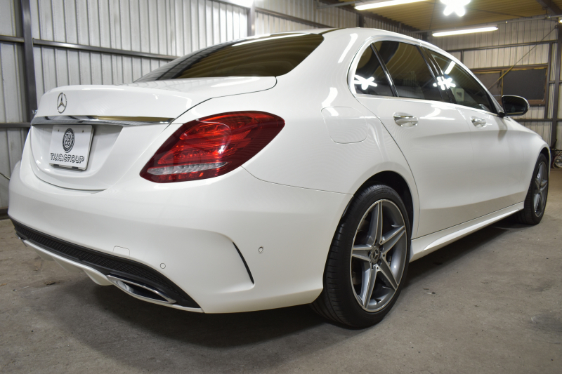 メルセデスベンツ Cクラス C220d ﾛｰﾚｳｽｴﾃﾞｨｼｮﾝ ﾚｰﾀﾞｰｾｰﾌﾃｨP 特別仕様車 MEｺﾈｸﾄ ﾋｰﾀｰ黒革 ﾃﾞｨｽﾄﾛ BSM Lｷｰﾌﾟ AMGｴｱﾛ18AW ｷｰﾚｽGO PTS LEDﾍｯﾄﾞﾗｲﾄ 地ﾃﾞｼﾞﾅﾋﾞ Bｶﾒﾗ 2年保証