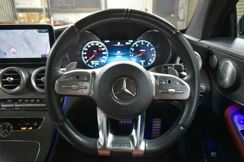 AMG Cクラス C43 4M ｸｰﾍﾟ ﾚｰﾀﾞｰｾｰﾌﾃｨP 後期 390馬力 ﾌﾞﾙﾒｽﾀｰ MEｺﾈｸﾄ ﾊﾟﾉﾗﾏｻﾝﾙｰﾌ ﾋｰﾀｰ赤革 ﾃﾞｨｽﾄﾛ BSM Lﾁｪﾝｼﾞ AMGｴｱﾛ19AW ｷｰGO PTS ﾌｯﾄﾄﾗﾝｸ  液晶ﾒｰﾀｰ 地ﾃﾞｼﾞBｶﾒ 2年保証