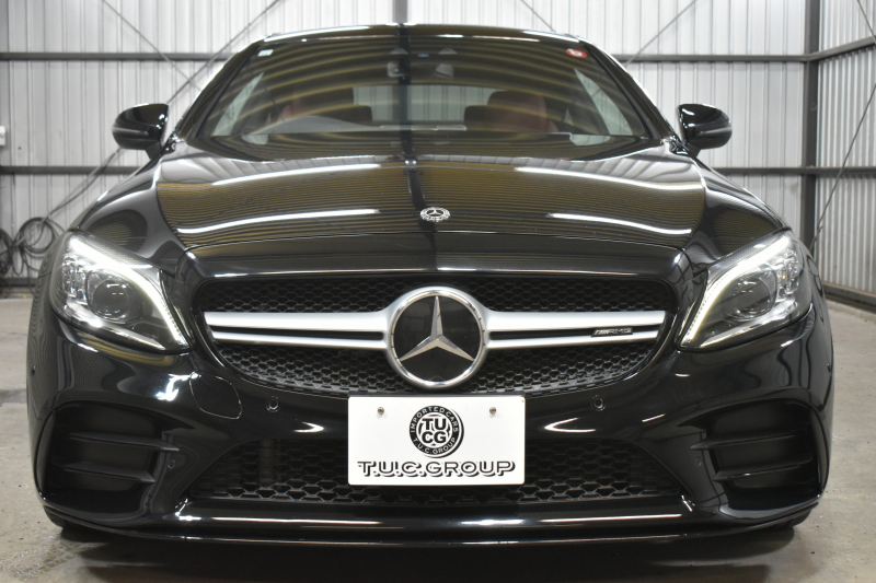 AMG Cクラス C43 4M ｸｰﾍﾟ ﾚｰﾀﾞｰｾｰﾌﾃｨP 後期 390馬力 ﾌﾞﾙﾒｽﾀｰ MEｺﾈｸﾄ ﾊﾟﾉﾗﾏｻﾝﾙｰﾌ ﾋｰﾀｰ赤革 ﾃﾞｨｽﾄﾛ BSM Lﾁｪﾝｼﾞ AMGｴｱﾛ19AW ｷｰGO PTS ﾌｯﾄﾄﾗﾝｸ  液晶ﾒｰﾀｰ 地ﾃﾞｼﾞBｶﾒ 2年保証