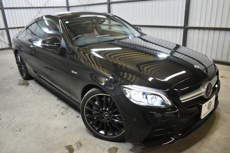 AMG Cクラス C43 4M ｸｰﾍﾟ ﾚｰﾀﾞｰｾｰﾌﾃｨP 後期 390馬力 ﾌﾞﾙﾒｽﾀｰ MEｺﾈｸﾄ ﾊﾟﾉﾗﾏｻﾝﾙｰﾌ ﾋｰﾀｰ赤革 ﾃﾞｨｽﾄﾛ BSM Lﾁｪﾝｼﾞ AMGｴｱﾛ19AW ｷｰGO PTS ﾌｯﾄﾄﾗﾝｸ  液晶ﾒｰﾀｰ 地ﾃﾞｼﾞBｶﾒ 2年保証