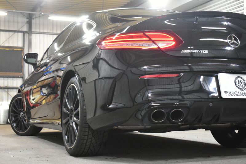AMG Cクラス C43 4M ｸｰﾍﾟ ﾚｰﾀﾞｰｾｰﾌﾃｨP 後期 390馬力 ﾌﾞﾙﾒｽﾀｰ MEｺﾈｸﾄ ﾊﾟﾉﾗﾏｻﾝﾙｰﾌ ﾋｰﾀｰ赤革 ﾃﾞｨｽﾄﾛ BSM Lﾁｪﾝｼﾞ AMGｴｱﾛ19AW ｷｰGO PTS ﾌｯﾄﾄﾗﾝｸ  液晶ﾒｰﾀｰ 地ﾃﾞｼﾞBｶﾒ 2年保証