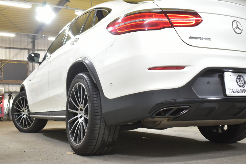 AMG GLC GLC43 4MATIC ｸｰﾍﾟ ﾚｻﾞｰｴｸｽｸﾙｰｼﾌﾞ ﾚｰﾀﾞｰｾｰﾌﾃｨP 3.0ﾀｰﾎﾞ V6 367馬力 MEｺﾈｸﾄ 9速ｺﾗﾑAT 4WD ｶﾞﾗｽｻﾝﾙｰﾌ 全席ﾋｰﾀｰ黒革 ﾃﾞｨｽﾄﾛ BSM Lｷｰﾌﾟ AMGｴｱﾛ20AW ｷｰﾚｽGO PTS ｻｲﾄﾞｽﾃｯﾌﾟ ﾌｯﾄｹﾞｰﾄ ﾌﾞﾙﾒｽﾀｰ 地ﾃﾞｼﾞﾅﾋﾞ 360ｶﾒﾗ 2年保証