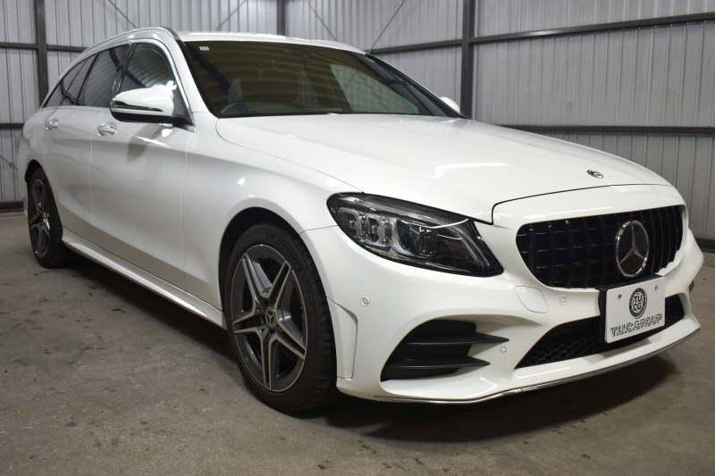 メルセデスベンツ Cクラス C220dﾜｺﾞﾝ ﾛｰﾚｳｽED ｽﾎﾟｰﾂﾌﾟﾗｽP ﾚｰﾀﾞｰｾｰﾌﾃｨP 後期型 ﾋｰﾀｰ黒革 ﾃﾞｨｽﾄﾛ BSM Lﾁｪﾝｼﾞ AMGｴｱﾛ18AW ｷｰﾚｽGO PTS 液晶ﾒｰﾀｰ HUD ﾌｯﾄｹﾞｰﾄ 地ﾃﾞｼﾞﾅﾋﾞ ﾊﾞｯｸｶﾒﾗ 2年保証