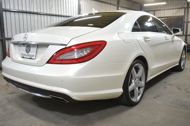 メルセデスベンツ CLS CLS350 AMGｽﾎﾟ-ﾂ ﾚｰﾀﾞｰSP 306馬力 右H ｻﾝﾙｰﾌ 全席ﾋｰﾀｰ黒革 ﾃﾞｨｽﾄﾛ ﾌﾞﾗｲﾝﾄﾞｽﾎﾟｯﾄ Lｷｰﾌﾟ AMGｴｱﾛ19AW ｷｰﾚｽGO 電動ﾄﾗﾝｸ ﾊﾟｰｸﾄﾛ LEDﾗｲﾄ 地ﾃﾞｼﾞBｶﾒﾗ 2年保証