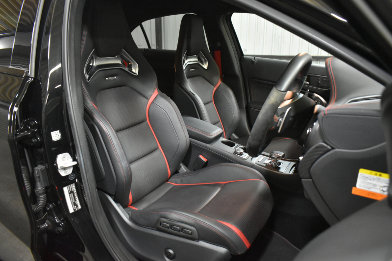 AMG Aクラス A45AMG 4M ｴﾃﾞｨｼｮﾝ1 200台限定(ｺｽﾓｽﾌﾞﾗｯｸ) 1ｵｰﾅｰ ｾｰﾌﾃｨP 専用ｴｱﾛ 専用内装 AMGﾊﾟﾌｫｰﾏﾝｽｼｰﾄ AMG19AW ACC ﾌﾞﾗｲﾝﾄﾞS CPA+ 地デジHDDﾅﾋﾞ Bｶﾒﾗ ﾊﾟｰｸﾄﾛ 2年保証