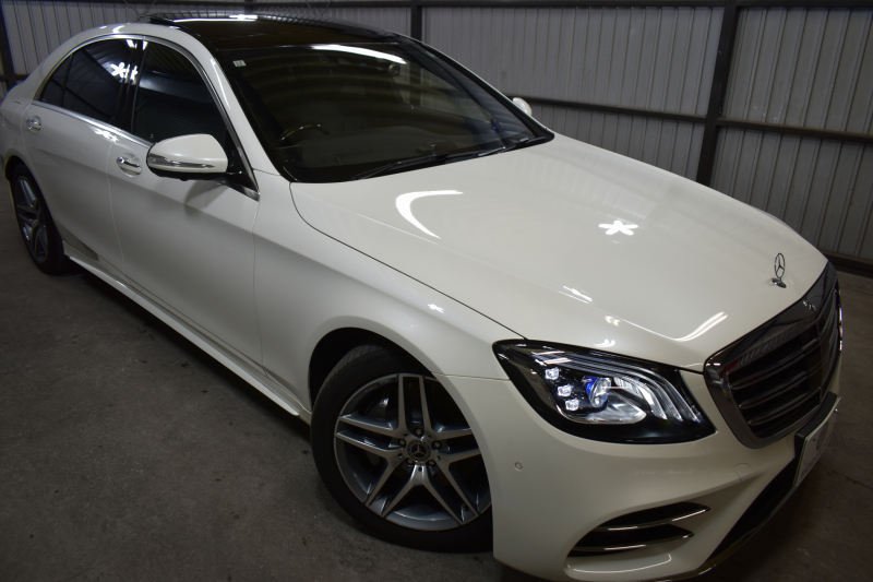 メルセデスベンツ Sクラス S560ﾛﾝｸﾞ AMGﾗｲﾝ ﾚｰﾀﾞｰP ｼｮｰﾌｧｰPKG 後期型 MEｺﾈ 右H 469馬力 ﾊﾟﾉﾗﾏSR ﾋｰﾀｰｸｰﾗｰ革 ﾃﾞｨｽﾄﾛ AMGｴｱﾛ19AW 後席ﾓﾆﾀｰ ｷｰGO ﾌﾞﾙﾒ HUD 地ﾃﾞｼﾞ360ｶﾒﾗ 2年保証