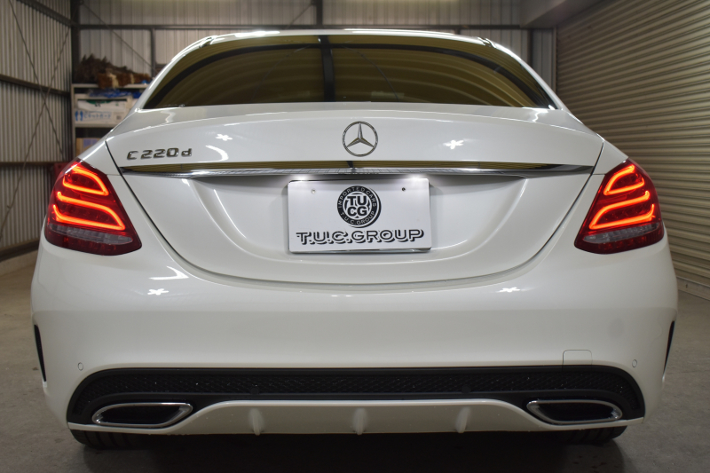 メルセデスベンツ Cクラス C220d ﾛｰﾚｳｽED ﾚｰﾀﾞｰｾｰﾌﾃｨP AMGﾗｲﾝ ﾍﾞｰｼｯｸP 特別仕様車 1ｵｰﾅｰ 革 AMGｴｱﾛ18AW ｴｱｻｽ ﾃﾞｨｽﾄﾛﾆｯｸ ﾌﾞﾗｲﾝﾄﾞｽﾎﾟｯﾄ ﾚｰﾝｷｰﾌﾟ ﾊﾟｰｷﾝｸﾞﾊﾟｲﾛｯﾄ ﾊﾟｰｸﾄﾛﾆｯｸ ｷｰﾚｽｺﾞｰ ﾅﾋﾞTV Bｶﾒﾗ 2年保証