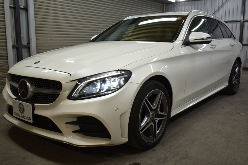 メルセデスベンツ Cクラス C200 ﾛｰﾚｳｽｴﾃﾞｨｼｮﾝ ｽﾎﾟｰﾂ+P ﾚｰﾀﾞｰｾｰﾌﾃｨP 最終特別仕様 MEｺﾈ 9速 BSG搭載 HUD ﾋｰﾀｰ黒革 ﾃﾞｨｽﾄﾛ BSM Lｷｰﾌﾟ AMGｴｱﾛ18AW ｷｰﾚｽGo PTS 液晶ﾒｰﾀｰ LEDﾍｯﾄﾞﾗｲﾄ 地ﾃﾞｼﾞﾅﾋﾞ Bｶﾒﾗ 2年保証