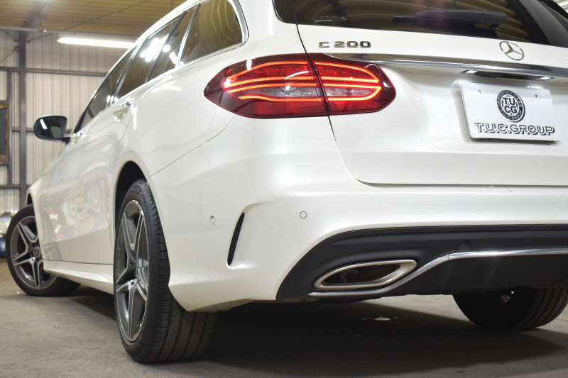 メルセデスベンツ Cクラス C200 ﾛｰﾚｳｽｴﾃﾞｨｼｮﾝ ｽﾎﾟｰﾂ+P ﾚｰﾀﾞｰｾｰﾌﾃｨP 最終特別仕様 MEｺﾈ 9速 BSG搭載 HUD ﾋｰﾀｰ黒革 ﾃﾞｨｽﾄﾛ BSM Lｷｰﾌﾟ AMGｴｱﾛ18AW ｷｰﾚｽGo PTS 液晶ﾒｰﾀｰ LEDﾍｯﾄﾞﾗｲﾄ 地ﾃﾞｼﾞﾅﾋﾞ Bｶﾒﾗ 2年保証