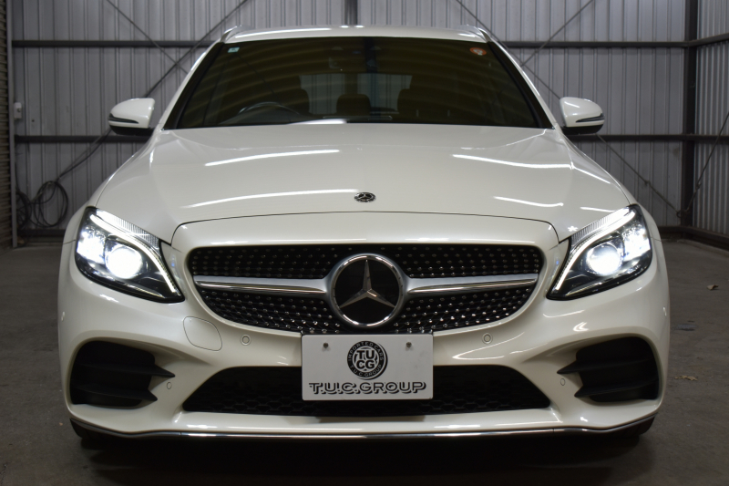 メルセデスベンツ Cクラス C200 ﾛｰﾚｳｽｴﾃﾞｨｼｮﾝ ｽﾎﾟｰﾂ+P ﾚｰﾀﾞｰｾｰﾌﾃｨP 最終特別仕様 MEｺﾈ 9速 BSG搭載 HUD ﾋｰﾀｰ黒革 ﾃﾞｨｽﾄﾛ BSM Lｷｰﾌﾟ AMGｴｱﾛ18AW ｷｰﾚｽGo PTS 液晶ﾒｰﾀｰ LEDﾍｯﾄﾞﾗｲﾄ 地ﾃﾞｼﾞﾅﾋﾞ Bｶﾒﾗ 2年保証