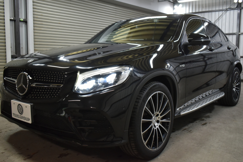 AMG GLCクーペ GLC43 4MATIC ｸｰﾍﾟ ﾚｻﾞｰｴｸｽｸﾙｰｼﾌﾞP ﾚｰﾀﾞｰｾｰﾌﾃｨP ｻﾝﾙｰﾌ 革 ﾌﾞﾙﾒｽﾀｰｻｳﾝﾄﾞ ｴｱﾛ20AW ﾍｯﾄﾞｱｯﾌﾟD ｴｱﾊﾞﾗﾝｽP ﾌｯﾄｹﾞｰﾄ ﾃﾞｨｽﾄﾛ ﾌﾞﾗｲﾝﾄﾞS ﾚｰﾝｷｰﾌﾟ ﾅﾋﾞTV 360ｶﾒﾗ ｷｰﾚｽｺﾞｰ 2年保証