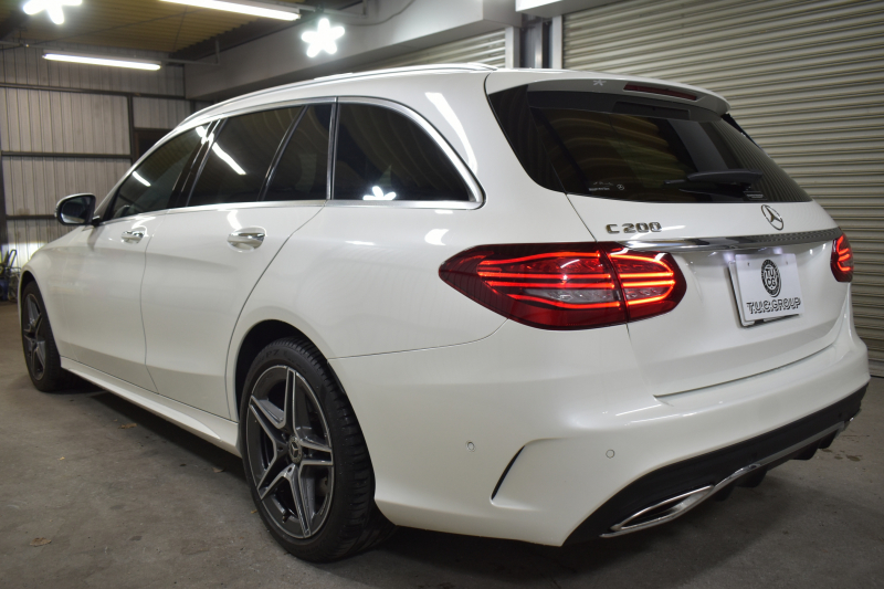 メルセデスベンツ Cクラス C200ﾜｺﾞﾝ AVG AMGﾗｲﾝ ﾊﾟﾉﾗﾏｻﾝﾙｰﾌ ﾚｰﾀﾞｰSP 後期型 ﾐｰｺﾈｸﾄ ﾃﾞｨｽﾄﾛ ﾚｰﾝﾁｪﾝｼﾞｱｼｽﾄ ﾌﾞﾗｲﾝﾄﾞS  ﾋｰﾀｰ黒革 AMGｴｱﾛ18AW ｷｰﾚｽGo PTS 電動Rｹﾞｰﾄ 地ﾃﾞｼﾞBｶﾒﾗ 2年保証