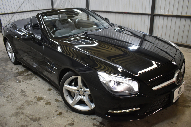 メルセデスベンツ SLクラス SL350 ﾚｰﾀﾞｰｾｰﾌﾃｨP 3.5ﾘｯﾀｰV6 306馬力 ﾏｼﾞｯｸｽｶｲﾙｰﾌ ｴｱｽｶｰﾌ ﾋｰﾀｰ/ﾍﾞﾝﾁﾚｰﾀｰ黒革 ﾃﾞｨｽﾄﾛ BSM Lｷｰﾌﾟ AMGｴｱﾛ19AW ｷｰﾚｽGO PTS ﾌｯﾄﾄﾗﾝｸ 地ﾃﾞｼﾞﾅﾋﾞBｶﾒﾗ 2年保証