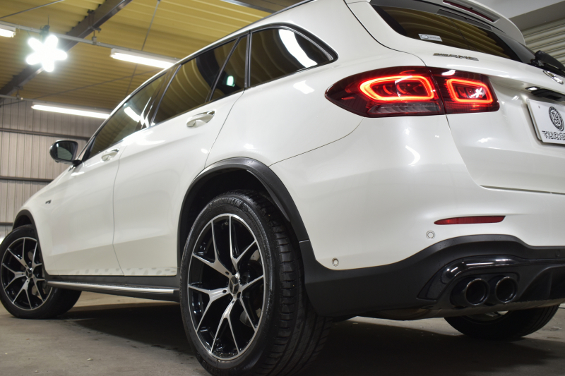 AMG GLC GLC43 4M ﾚｻﾞｰｴｸｽｸﾙｰｼﾌﾞ ﾚｰﾀﾞｰｾｰﾌﾃｨP 後期型 1ｵｰﾅｰ 390馬力V6 MEｺﾈ MBUXｼｽﾃﾑ ﾊﾟﾉﾗﾏｻﾝﾙｰﾌ ﾋｰﾀｰｸｰﾗｰ革 ﾃﾞｨｽﾄﾛ BSM Lﾁｪﾝｼﾞ AMGｴｱﾛ20AW ｷｰﾚｽGO PTS ｻｲﾄﾞｽﾃｯﾌﾟ HUD ﾌｯﾄｹﾞｰﾄ ﾌﾞﾙﾒｽﾀｰS 対話式ﾅﾋﾞTV 360ｶﾒ 2年保証