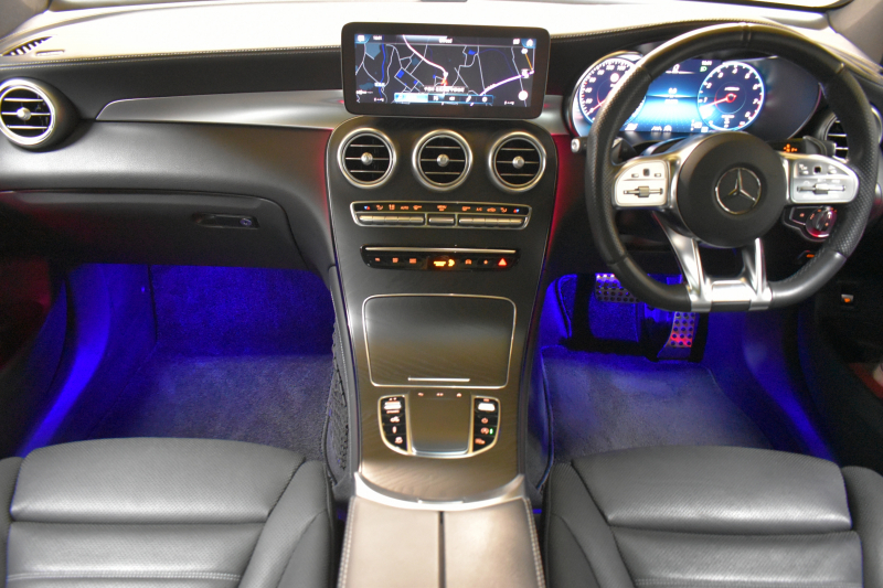 AMG GLC GLC43 4M ﾚｻﾞｰｴｸｽｸﾙｰｼﾌﾞ ﾚｰﾀﾞｰｾｰﾌﾃｨP 後期型 1ｵｰﾅｰ 390馬力V6 MEｺﾈ MBUXｼｽﾃﾑ ﾊﾟﾉﾗﾏｻﾝﾙｰﾌ ﾋｰﾀｰｸｰﾗｰ革 ﾃﾞｨｽﾄﾛ BSM Lﾁｪﾝｼﾞ AMGｴｱﾛ20AW ｷｰﾚｽGO PTS ｻｲﾄﾞｽﾃｯﾌﾟ HUD ﾌｯﾄｹﾞｰﾄ ﾌﾞﾙﾒｽﾀｰS 対話式ﾅﾋﾞTV 360ｶﾒ 2年保証