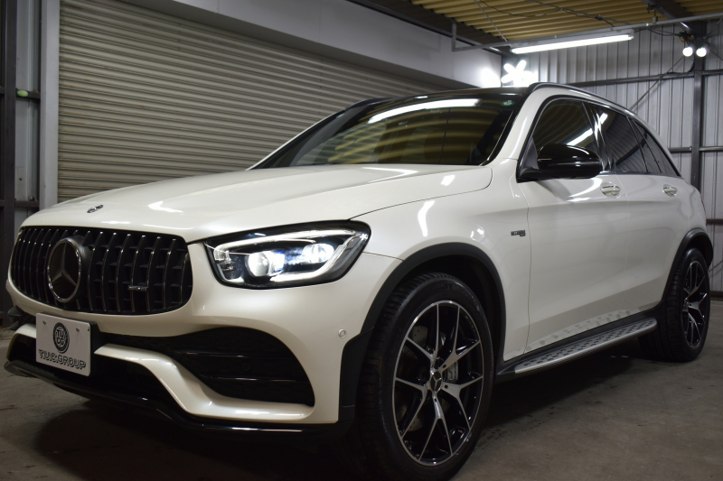 AMG GLC GLC43 4M ﾚｻﾞｰｴｸｽｸﾙｰｼﾌﾞ ﾚｰﾀﾞｰｾｰﾌﾃｨP 後期型 1ｵｰﾅｰ 390馬力V6 MEｺﾈ MBUXｼｽﾃﾑ ﾊﾟﾉﾗﾏｻﾝﾙｰﾌ ﾋｰﾀｰｸｰﾗｰ革 ﾃﾞｨｽﾄﾛ BSM Lﾁｪﾝｼﾞ AMGｴｱﾛ20AW ｷｰﾚｽGO PTS ｻｲﾄﾞｽﾃｯﾌﾟ HUD ﾌｯﾄｹﾞｰﾄ ﾌﾞﾙﾒｽﾀｰS 対話式ﾅﾋﾞTV 360ｶﾒ 2年保証