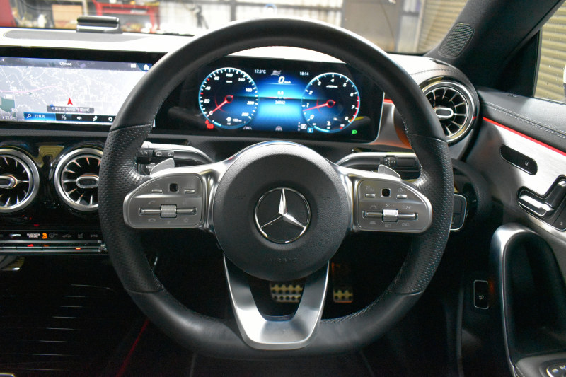 メルセデスベンツ CLAクラス CLA250 4MｼｭｰﾃｨﾝｸﾞB  AMGﾗｲﾝ AMGﾚｻﾞｰｴｸｽｸﾙｰｼﾌﾞ ｱﾄﾞﾊﾞﾝｽﾄﾞ RSP 1ｵｰﾅｰ ﾊﾟﾉﾗﾏｻﾝﾙｰﾌ ﾋｰﾀｰ黒灰革 ACC Lﾁｪﾝｼﾞ AMGｴｱﾛ18AW ｷｰGO HUD 対話式ﾅﾋﾞ 360ｶﾒﾗ 2年保証