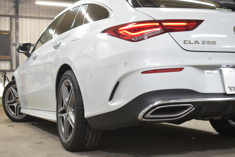 メルセデスベンツ CLAクラス CLA250 4MｼｭｰﾃｨﾝｸﾞB  AMGﾗｲﾝ AMGﾚｻﾞｰｴｸｽｸﾙｰｼﾌﾞ ｱﾄﾞﾊﾞﾝｽﾄﾞ RSP 1ｵｰﾅｰ ﾊﾟﾉﾗﾏｻﾝﾙｰﾌ ﾋｰﾀｰ黒灰革 ACC Lﾁｪﾝｼﾞ AMGｴｱﾛ18AW ｷｰGO HUD 対話式ﾅﾋﾞ 360ｶﾒﾗ 2年保証