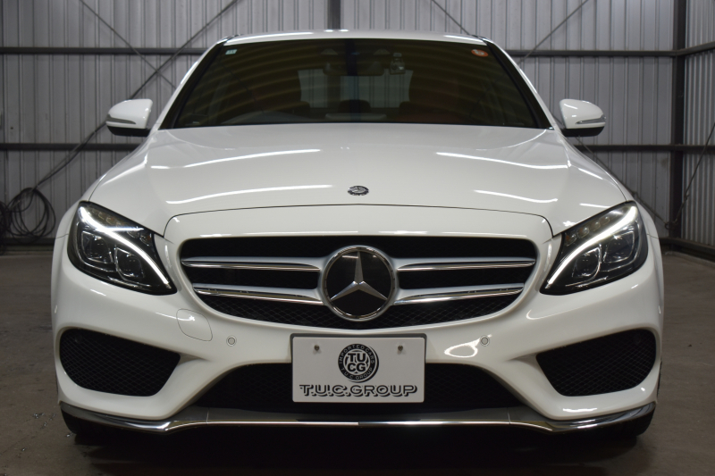 メルセデスベンツ Cクラス C250ｽﾎﾟｰﾂ ﾚｻﾞｰｴｸｽｸﾙｰｼﾌﾞ ﾚｰﾀﾞｰｾｰﾌﾃｨP ﾌﾞﾙﾒｽﾀｰS 1ｵｰﾅｰﾋｰﾀｰ付赤本革ｼｰﾄ ｷｰﾚｽGO ﾃﾞｨｽﾄﾛﾆｯｸ ﾌﾞﾗｲﾝﾄﾞｽﾎﾟｯﾄ LｷｰﾌﾟHUD AMGｴｱﾛ19AW 地ﾃﾞｼﾞBｶﾒﾗ PTS 2年保証