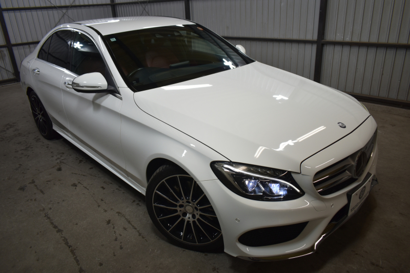メルセデスベンツ Cクラス C250ｽﾎﾟｰﾂ ﾚｻﾞｰｴｸｽｸﾙｰｼﾌﾞ ﾚｰﾀﾞｰｾｰﾌﾃｨP ﾌﾞﾙﾒｽﾀｰS 1ｵｰﾅｰﾋｰﾀｰ付赤本革ｼｰﾄ ｷｰﾚｽGO ﾃﾞｨｽﾄﾛﾆｯｸ ﾌﾞﾗｲﾝﾄﾞｽﾎﾟｯﾄ LｷｰﾌﾟHUD AMGｴｱﾛ19AW 地ﾃﾞｼﾞBｶﾒﾗ PTS 2年保証