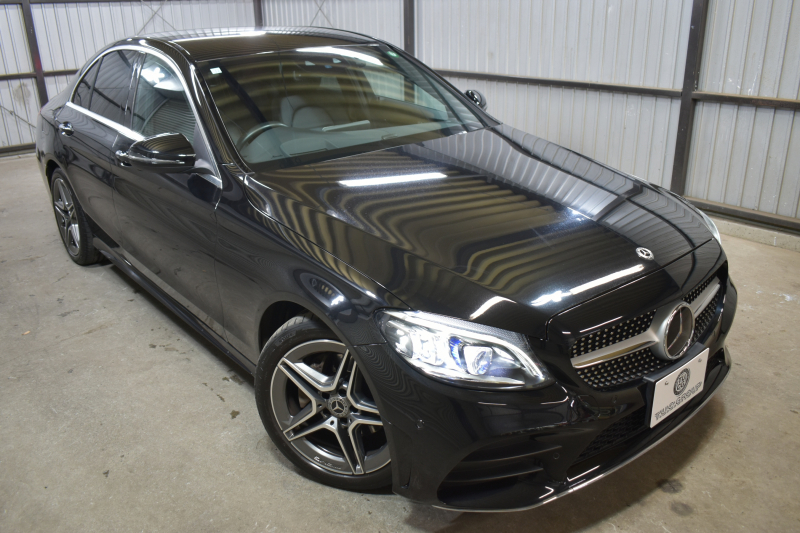 メルセデスベンツ Cクラス C200 ﾛｰﾚｳｽED ｽﾎﾟｰﾂﾌﾟﾗｽP ﾚｰﾀﾞｰｾｰﾌﾃｨP 後期 革 HUD 液晶ﾒｰﾀｰ ﾌｯﾄﾄﾗﾝｸ AMGｴｱﾛ18AW ﾃﾞｨｽﾄﾛ ﾌﾞﾗｲﾝﾄﾞS ﾚｰﾝK ﾅﾋﾞTV  ﾊﾞｯｸｶﾒﾗ ｷｰﾚｽｺﾞｰ 2年保証