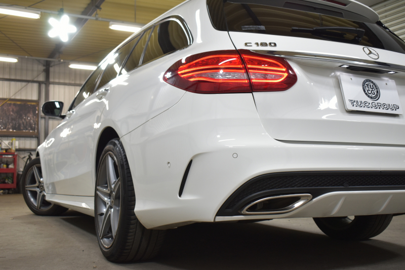 メルセデスベンツ Cクラス C180ﾜｺﾞﾝ ﾛｰﾚｳｽED ﾚｰﾀﾞｰｾｰﾌﾃｨP AMGﾗｲﾝ 特別仕様車 ﾊﾟﾉﾗﾏｻﾝﾙｰﾌ 革 AMGｴｱﾛ18AW ﾃﾞｨｽﾄﾛﾆｯｸ ﾌﾞﾗｲﾝﾄﾞｽﾎﾟｯﾄ ﾚｰﾝｷｰﾌﾟ ﾊﾟｰｷﾝｸﾞﾊﾟｲﾛｯﾄ ﾊﾟｰｸﾄﾛﾆｯｸ ｷｰﾚｽｺﾞｰ ﾅﾋﾞTV Bｶﾒﾗ ｵｰﾄﾃｰﾙｹﾞｰﾄ 2年保証