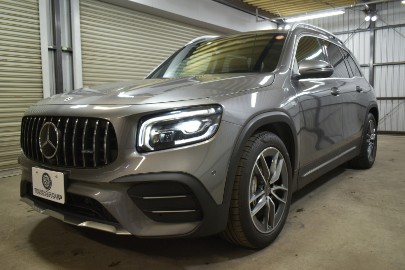 AMG GLB MercedesAMG GLB35 4ﾏﾁｯｸ AMGｱﾄﾞﾊﾞﾝｽﾄﾞ＆ﾊﾟﾌｫｰﾏﾝｽP ﾚｰﾀﾞｰｾｰﾌﾃｨP  ﾊﾟﾉﾗﾏｻﾝﾙｰﾌ ﾋｰﾀｰ灰/黒革 対話式ﾅﾋﾞ ﾃﾞｨｽﾄﾛﾆｯｸ ﾌﾞﾗｲﾝﾄﾞｽﾎﾟｯﾄ ﾚｰﾝｷｰﾌﾟ AMGｴｱﾛ19AW ｷｰﾚｽGO PTS ﾍｯﾄﾞｱｯﾌﾟD  地ﾃﾞｼﾞﾅﾋﾞ 360ｶﾒﾗ