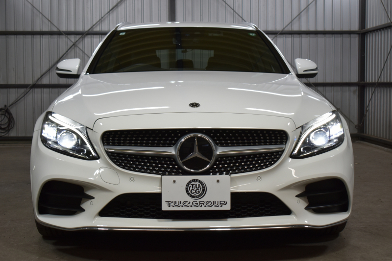 メルセデスベンツ Cクラス C200ﾜｺﾞﾝ AVG AMGﾗｲﾝ ﾚｰﾀﾞｰｾｰﾌﾃｨP 後期 AMGｴｱﾛ18AW ｴｱｻｽ 革 ﾃﾞｨｽﾄﾛﾆｯｸ ﾌﾞﾗｲﾝﾄﾞｽﾎﾟｯﾄ ﾚｰﾝｷｰﾌﾟ ﾅﾋﾞTV ﾊﾞｯｸｶﾒﾗ ｵｰﾄﾃｰﾙｹﾞｰﾄ ｷｰﾚｽｺﾞｰ 2年保証